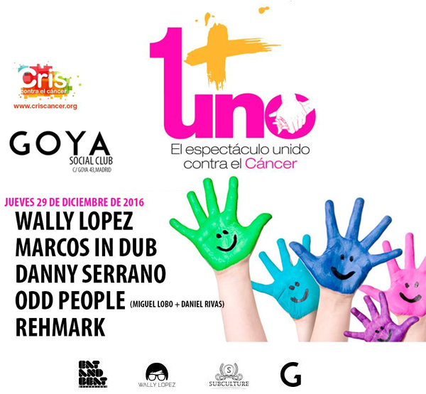 Uno + 1. Musica electrónica de Danny Serrano, Wally Lopez y Marcos in dub