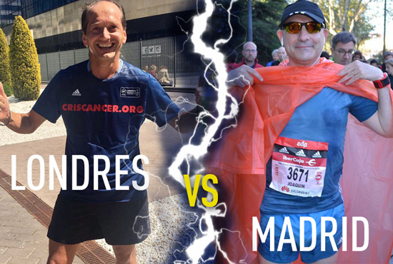 Runners solidario en Madrid y Londres por l Fundación CRIS