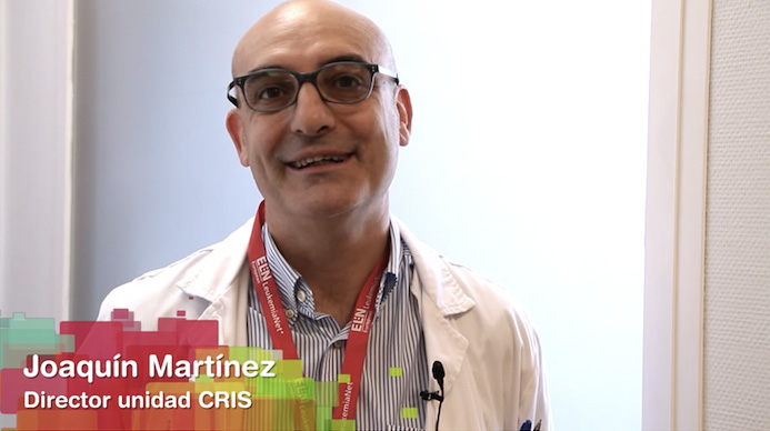 Dr. Joaquin Martinez director de la unidad cris de tumores hematologicos