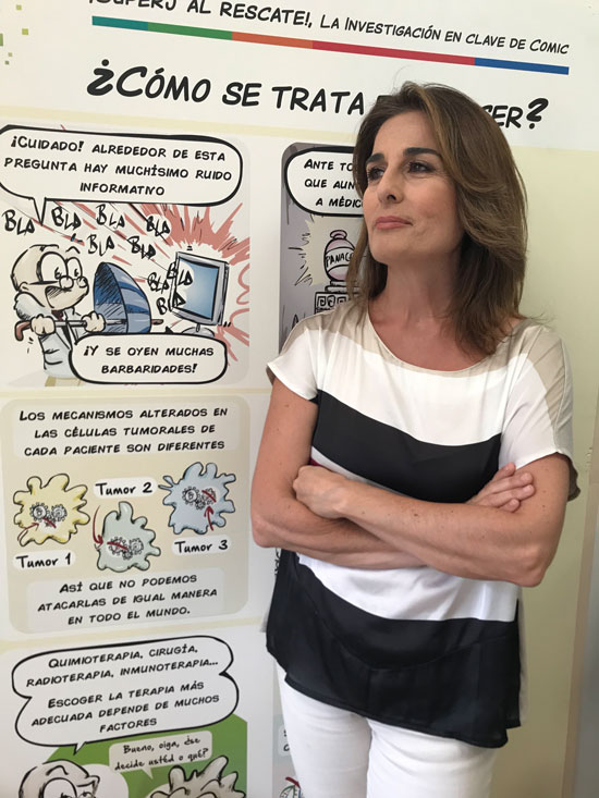 Marta Cardona, directora de la Fundacion CRIS contra el cáncer